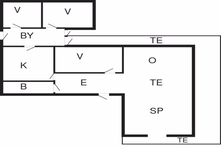 4 person holiday home in Malling-By Traum-Floor plan