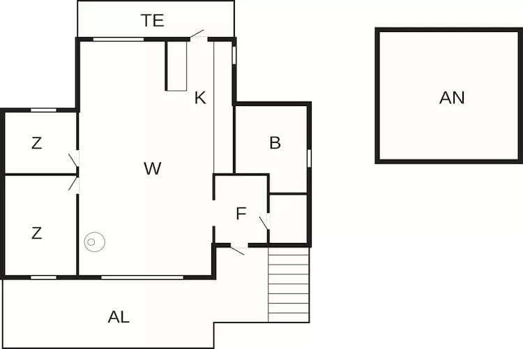 7 person holiday home in BLIDÖ-By Traum-Floor plan