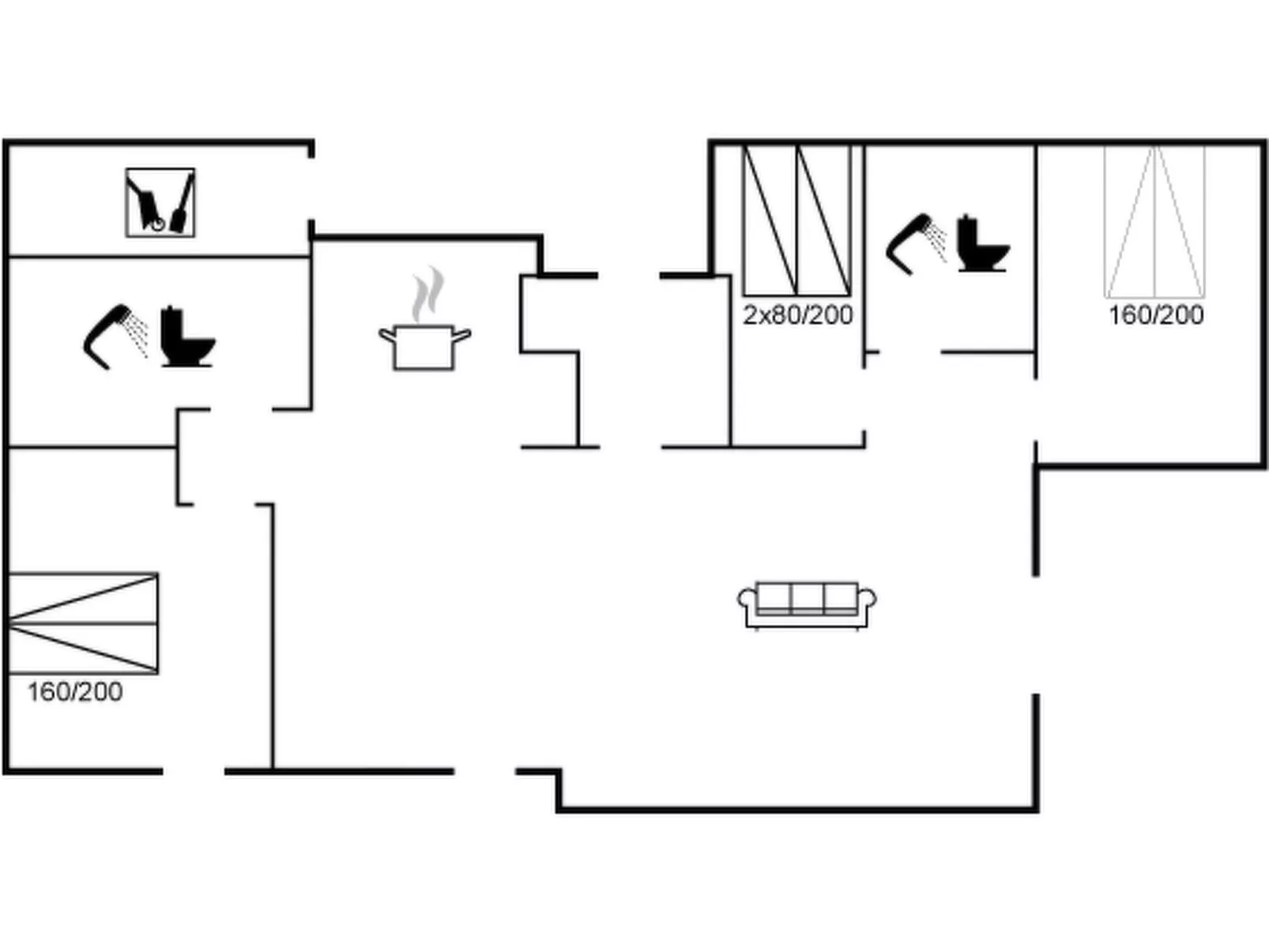 "Danko" - 1.5km from the sea-Inside
