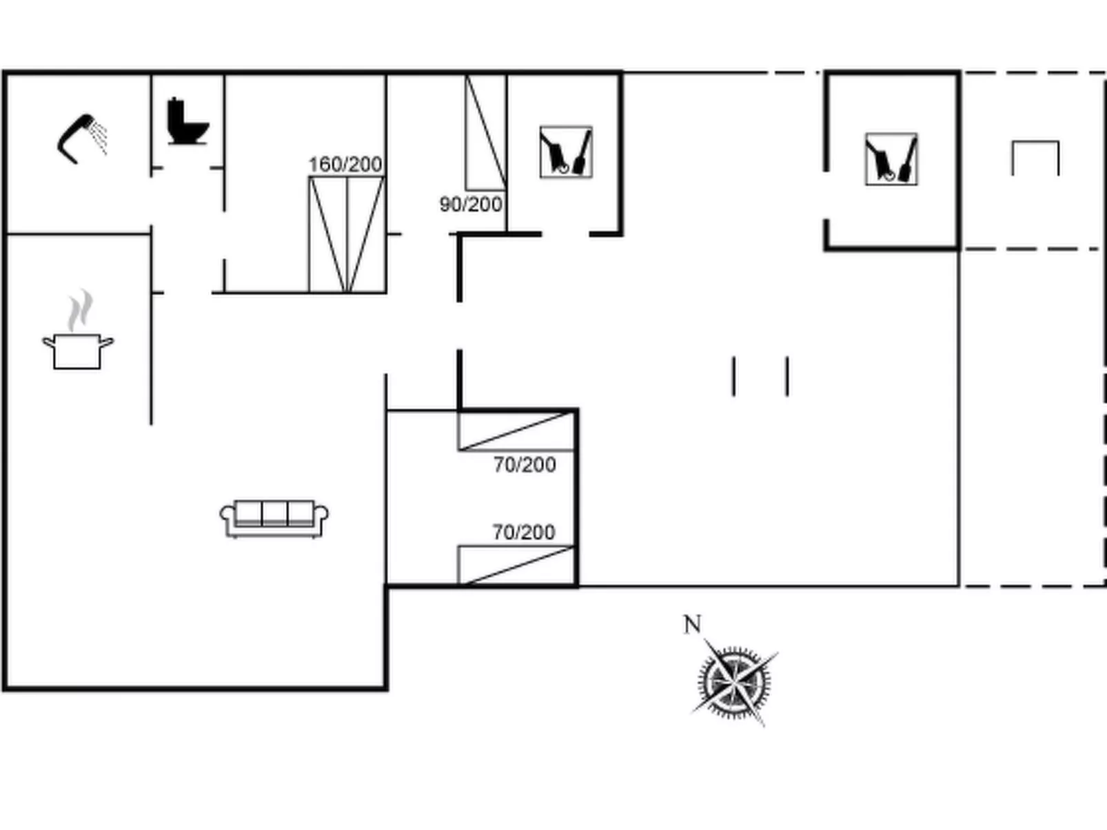 "Tedora" - 300m from the sea-Inside