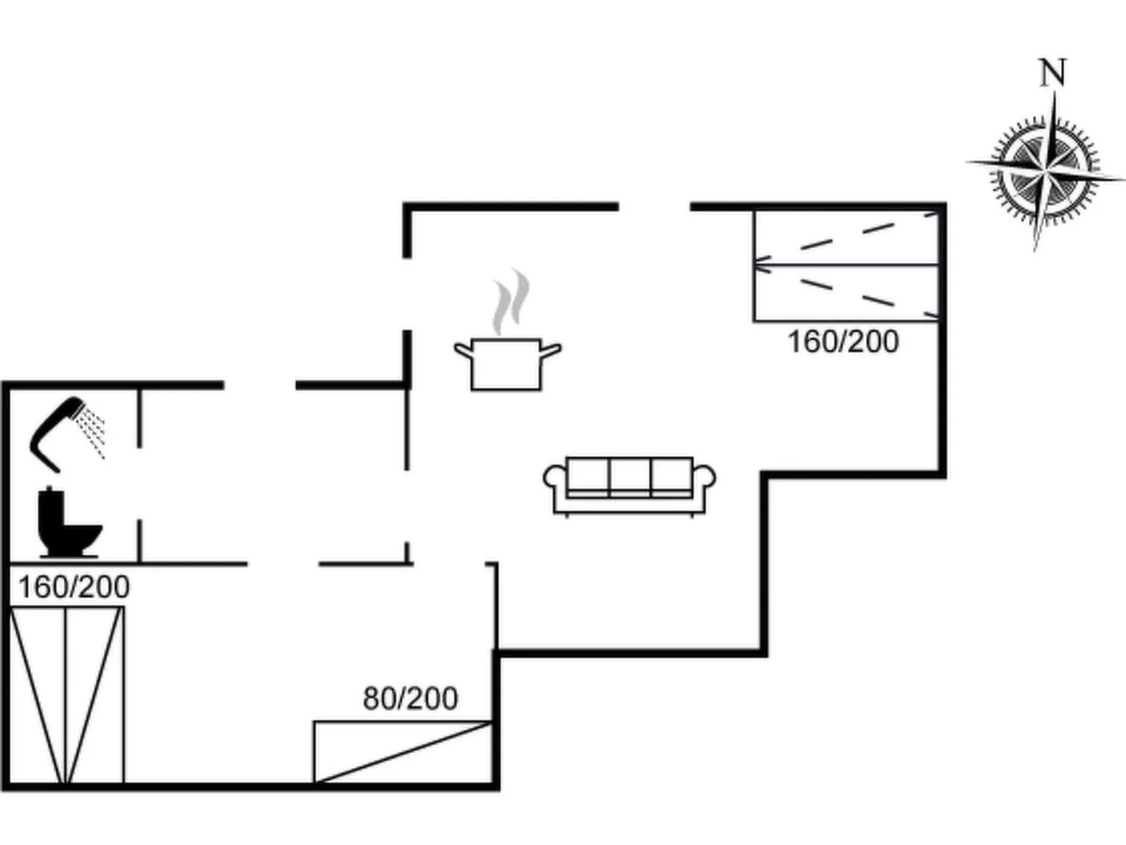 "Arnette" - 150m from the sea-Inside