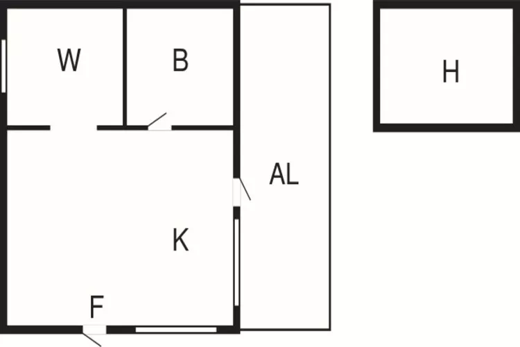 2 person holiday home in Öckerö-By Traum-Floor plan
