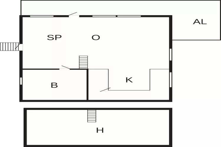 4 person holiday home in HUDDINGE-By Traum-Floor plan