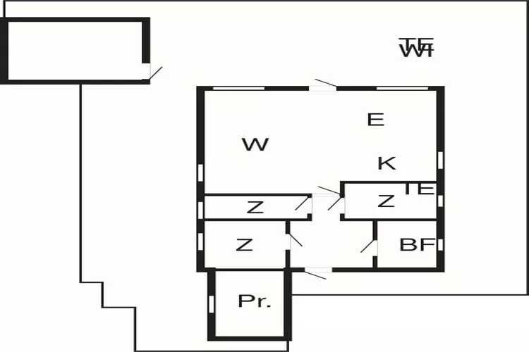 6 person holiday home in Åsenfjord-By Traum-Floor plan