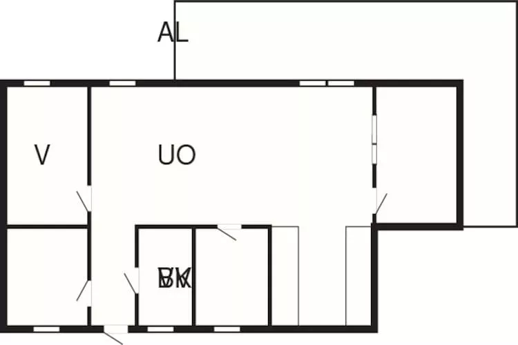 5 person holiday home in MUNKEDAL-By Traum-Floor plan