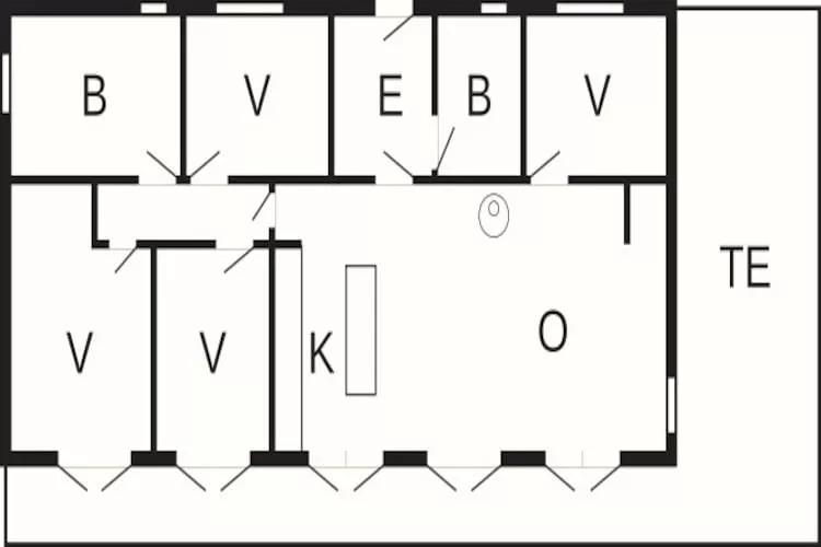 Bonheur côtier a Nysted -- By Traum Ferienwohnungen-Plan