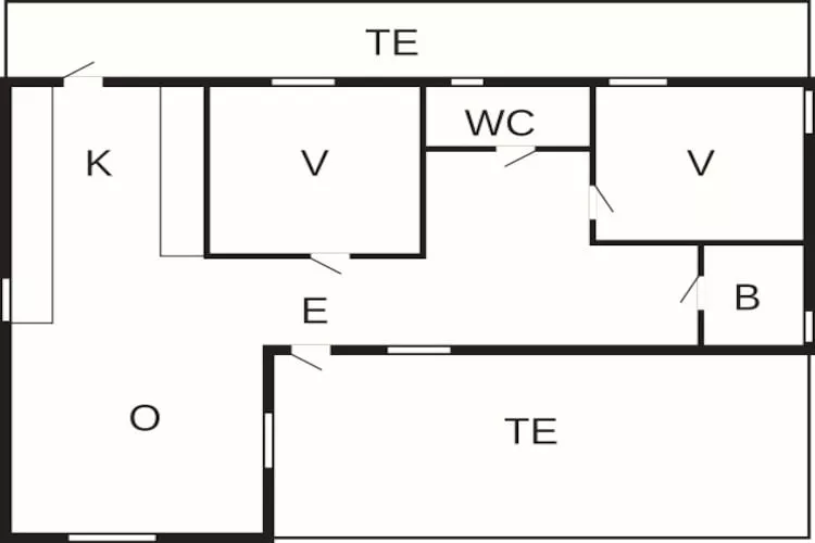 Maison de vacances pour 4 a GUSUM-By Traum-Plan