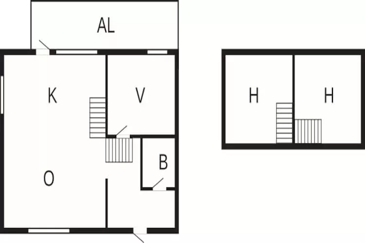 6 Personen Ferienhaus in HOVA-By Traum-Grundriss