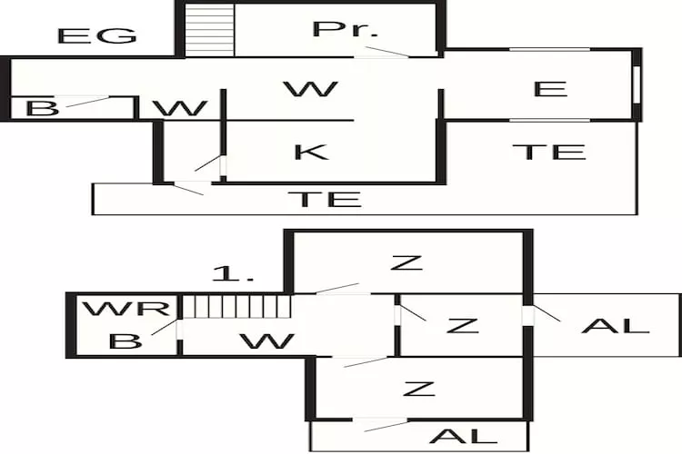 Maison de vacances pour 7 a NYKVARN-By Traum-Plan d'étage