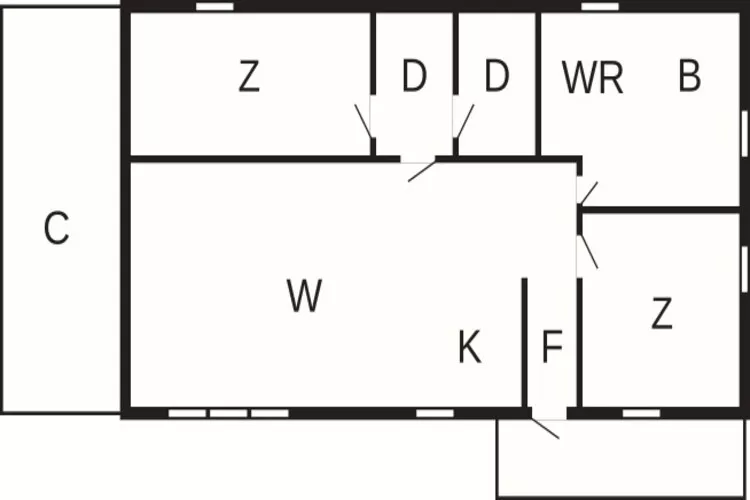 6 person holiday home in AVERØY-By Traum-Floor plan
