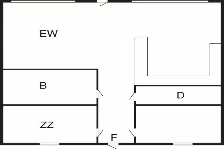 Holiday home in Stubbekøbing-By Traum-Floor plan