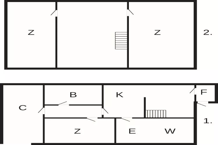 6 person holiday home in Skærbæk-By Traum-Floor plan