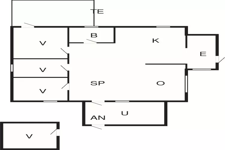 Maison de vacances pour 8 a Mönsterås-By Traum-Plan