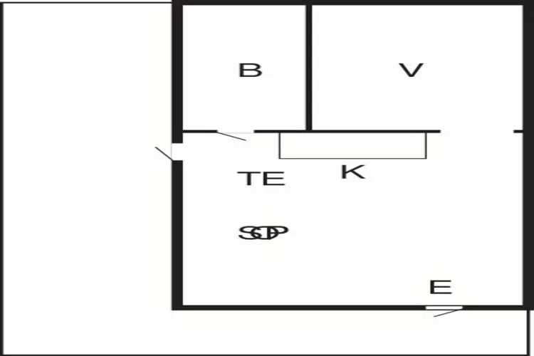 3 Personen Ferienhaus in SÖLVESBORG-By Traum-Grundriss