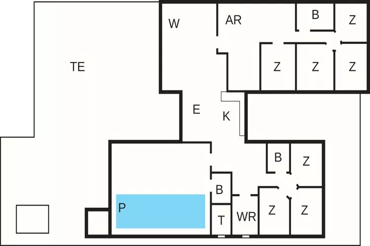 Luxury Villa with Pool - By Traum Ferienwohnungen-Floor plan