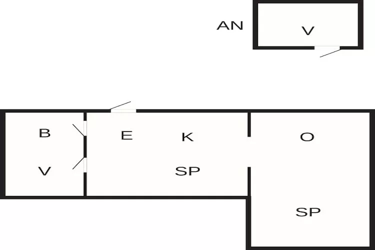 Maison de vacances pour 6 a LÖTTORP-By Traum - Plan