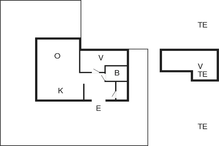 4 person holiday home in OMASTRAND-By Traum-Floor plan
