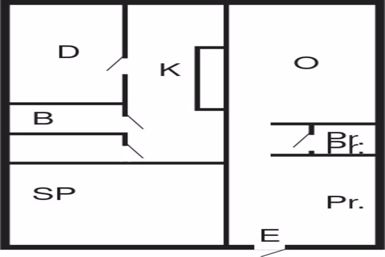 6 person holiday home in SÖLVESBORG-By Traum-Floor plan