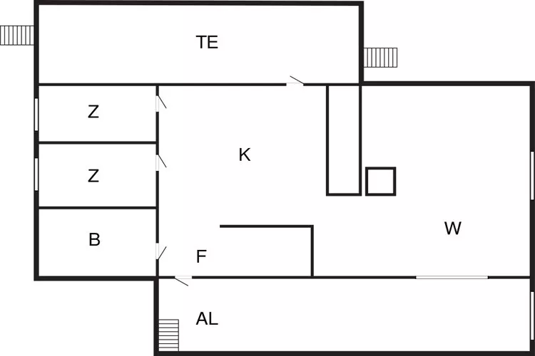 Maison de vacances pour 6 a Olofström-By Traum-Plan
