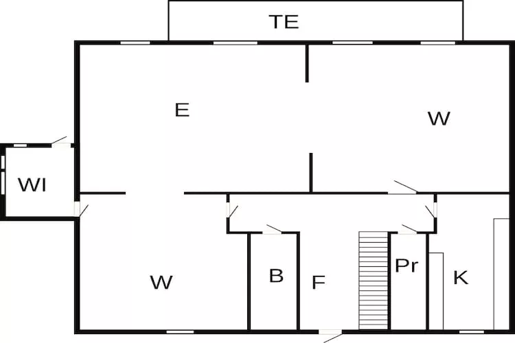 Charme côtier a Gedser -- By Traum Ferienwohnungen-Plan