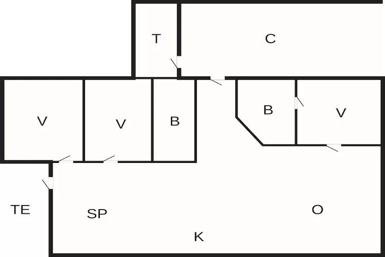 Maison de vacances pour 4 a Gilleleje-By Traum-Plan