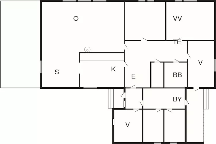 10 person holiday home in Reinfjord-By Traum-Floor plan