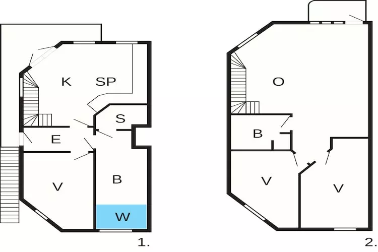 Maison de vacances pour 8 a Bogense-By Traum-Plan