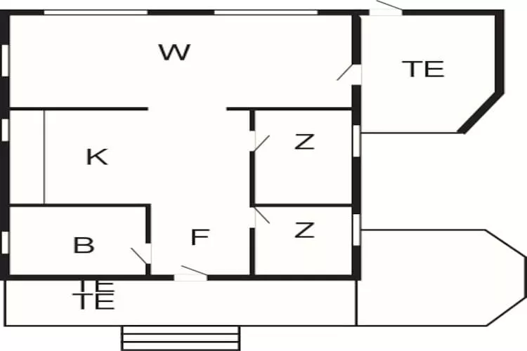 4 person holiday home in FALKENBERG-By Traum-Floor plan