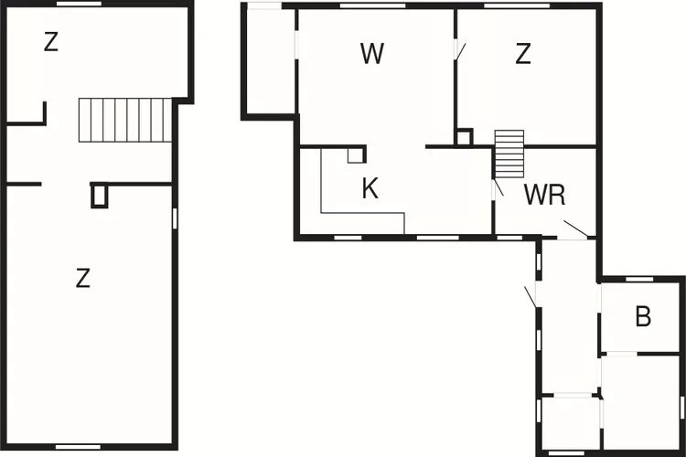 Maison de vacances pour 5 a Løkken-By Traum-Plan