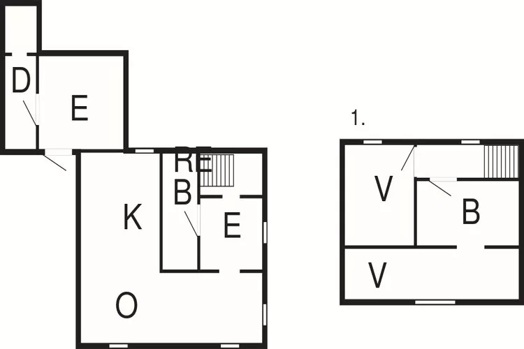 8 person holiday home in Lemvig-By Traum-Floor plan