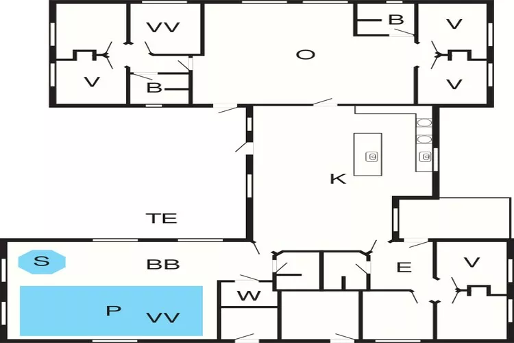 Retraite de luxe près de Houstrup -- By Traum Ferienwohnungen-Plan