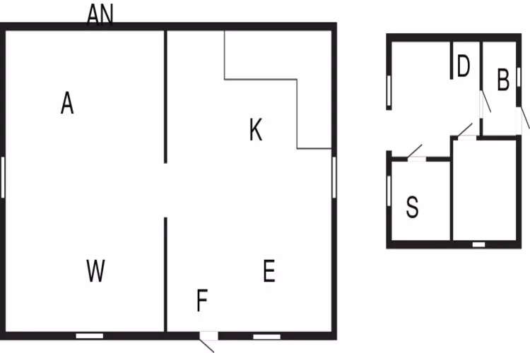 4 Sterne Ferienhaus in Uppsala-By Traum-Grundriss