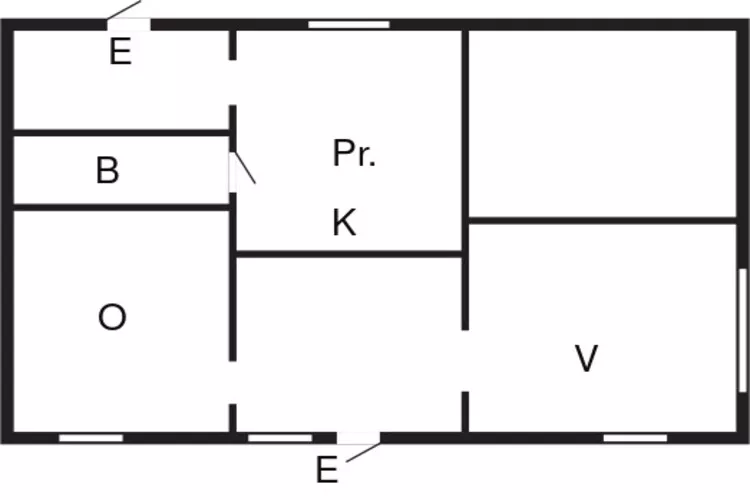 4 person holiday home in MARIESTAD-By Traum-Floor plan