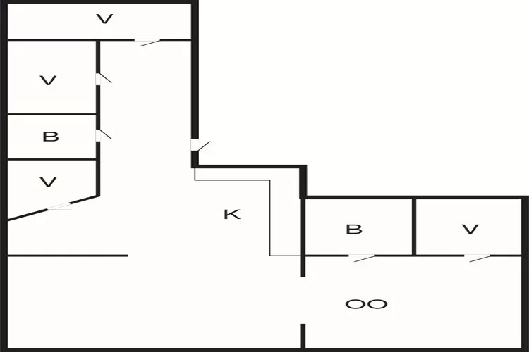 8 person holiday home in Blåvand-By Traum-Floor plan