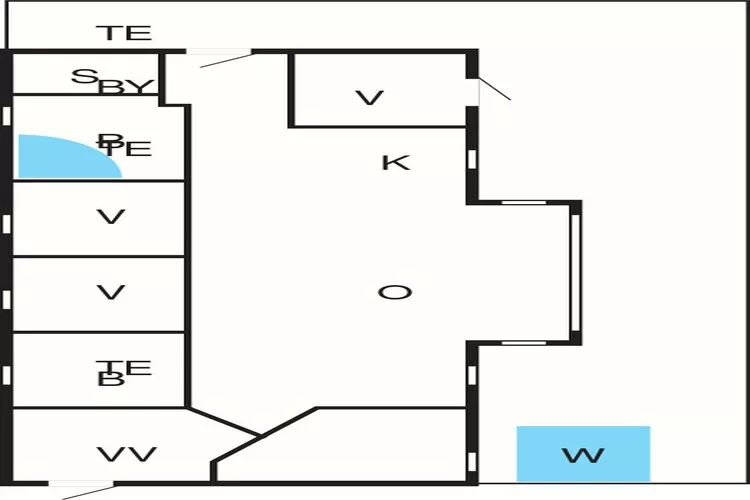 5 Sterne Ferienhaus in Haderslev-By Traum-Grundriss