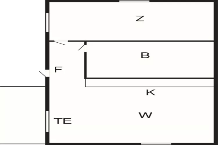 4 Sterne Ferienhaus in SÖLVESBORG-By Traum-Grundriss