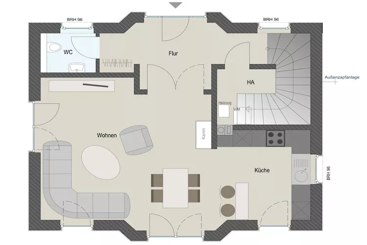 Seeadler 49-Floor plan