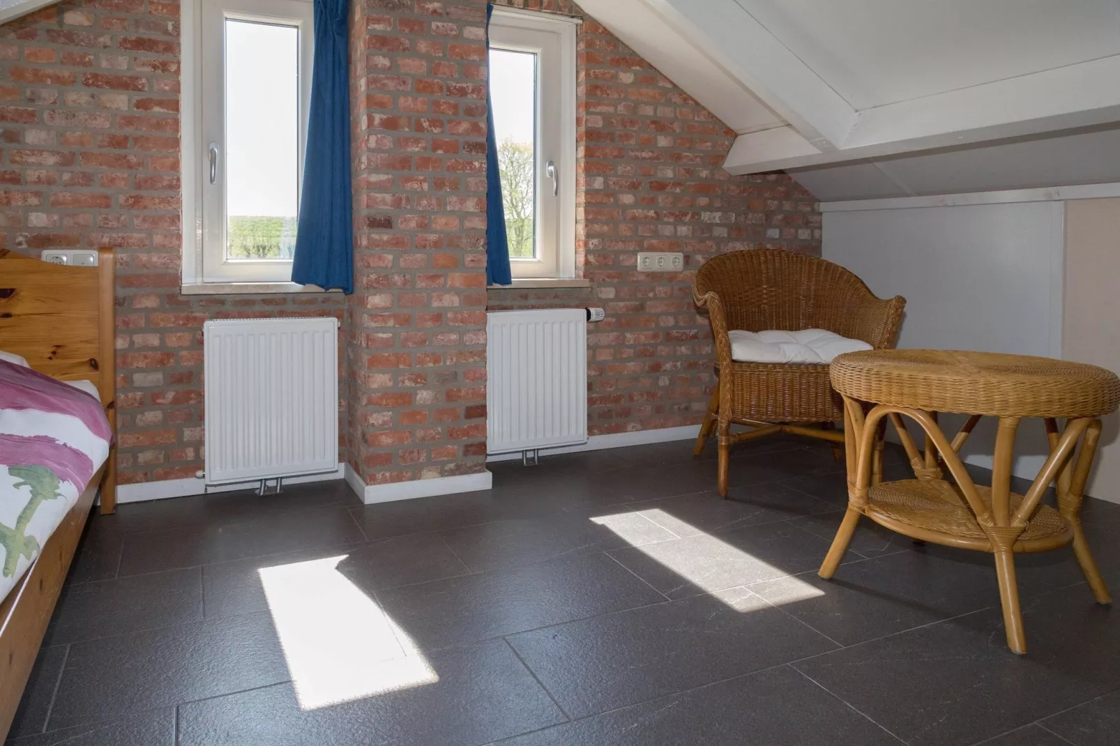Strandwoning Baarland in Zeeland-Schlafzimmer