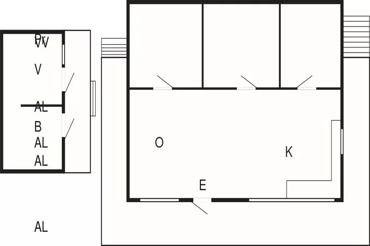 4 star holiday home in Sturkø-By Traum-Floor plan