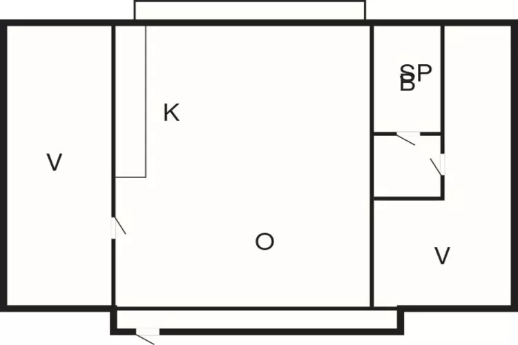 5 person holiday home in Gilleleje-By Traum-Floor plan