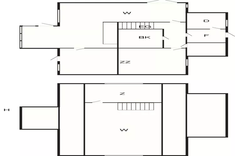 8 person holiday home in Tjørhom-By Traum-Floor plan