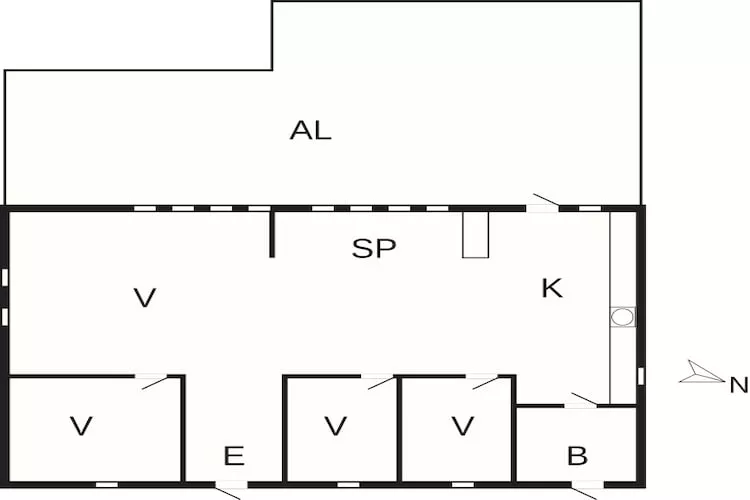 4 star holiday home in Bovallstrand-By Traum-Floor plan