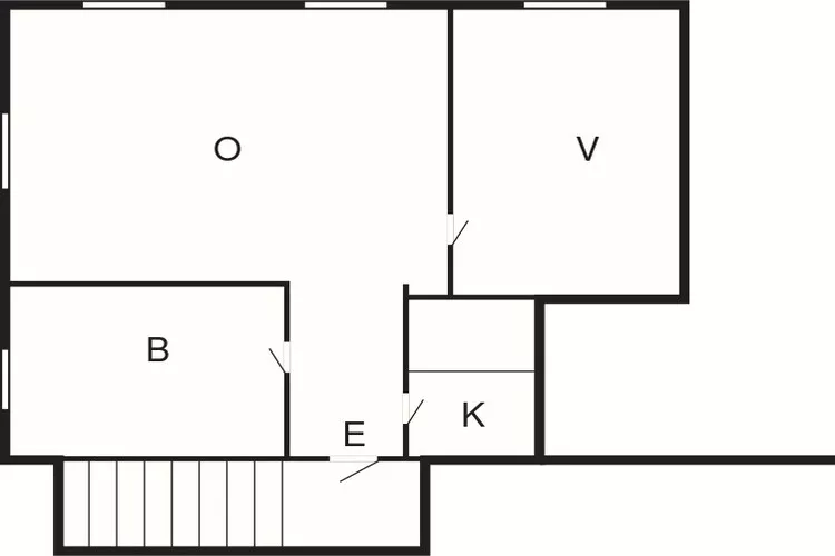 4 person holiday home in BROMMA-By Traum-Floor plan