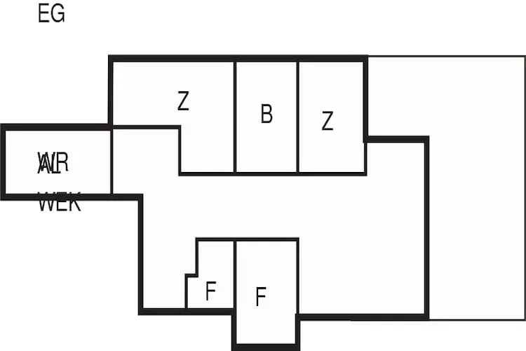 Maison de vacances pour 8 a Tau-By Traum-Plan