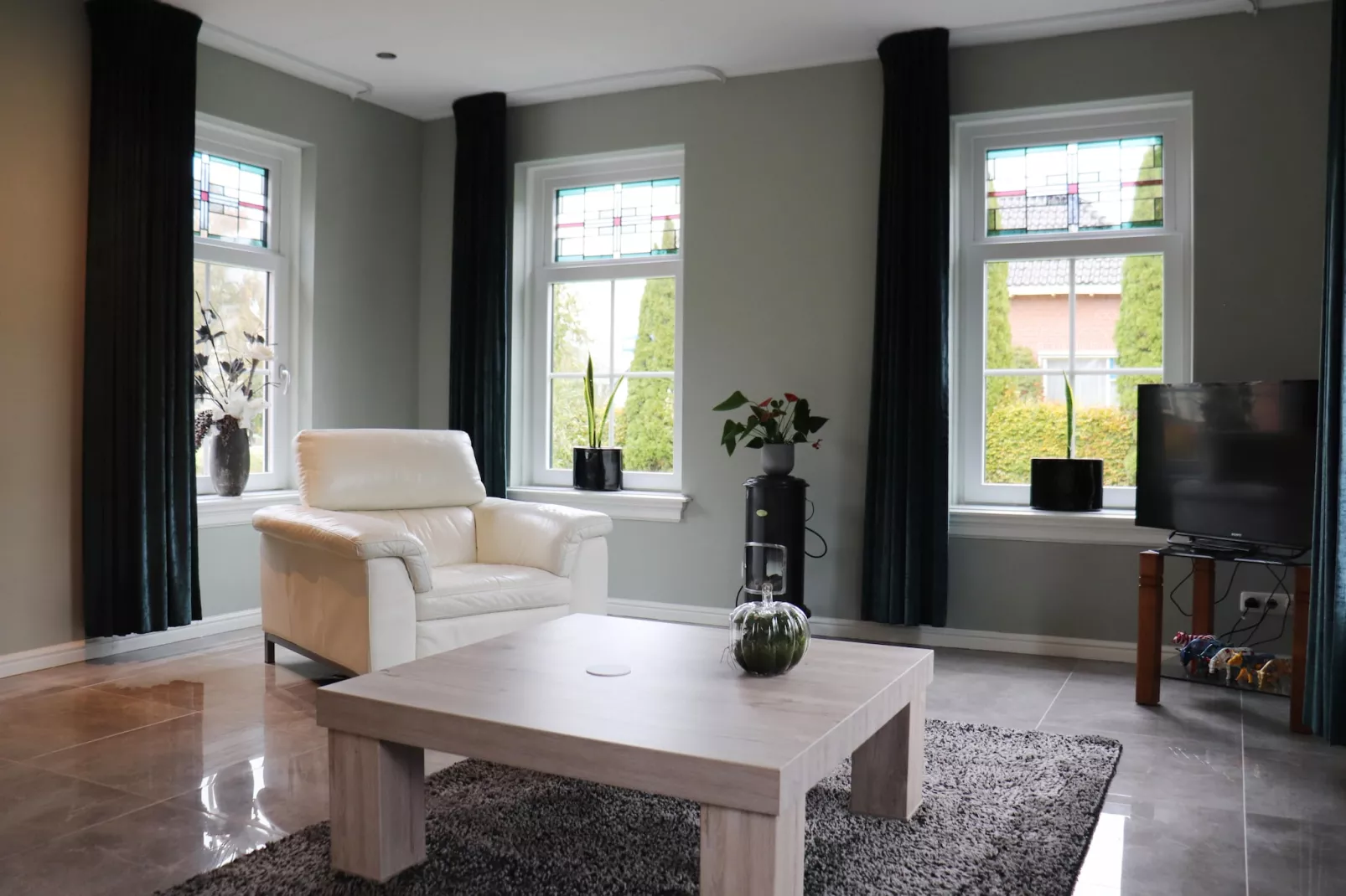 Appartement Notenbomer-Living room