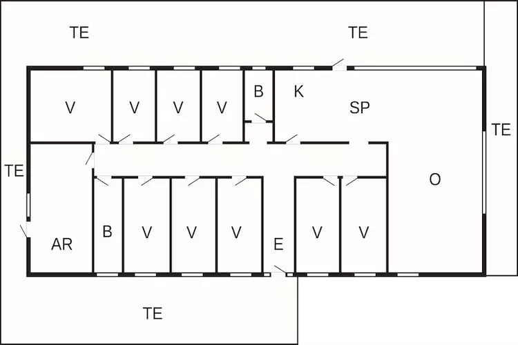 4 star holiday home in Ulfborg-By Traum-Floor plan