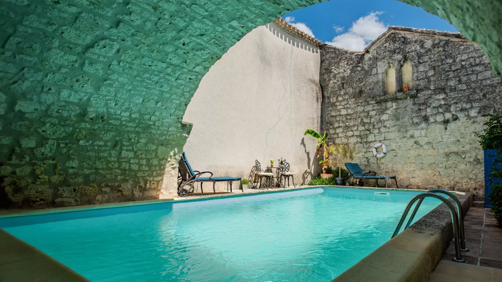 Les Roches de Roquecor-Swimming pool