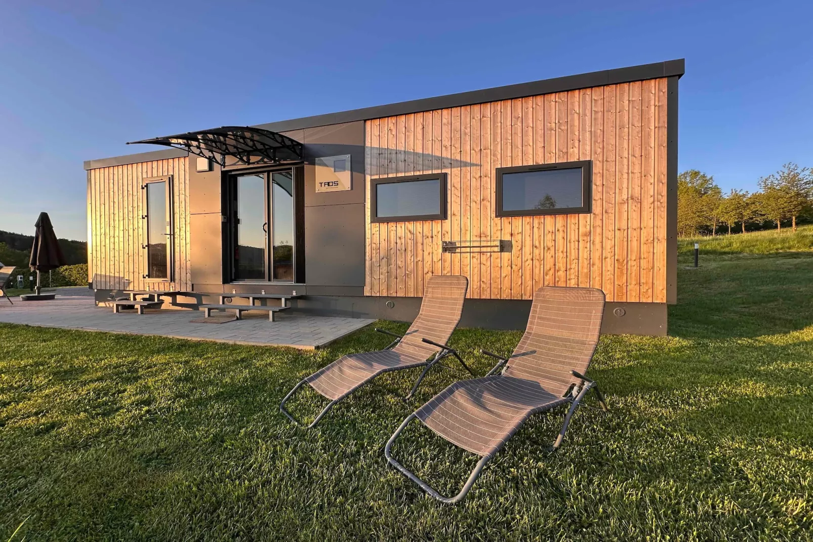 FERIENDORF SEEBLICK - Tiny Chalet am Eixendorfer See