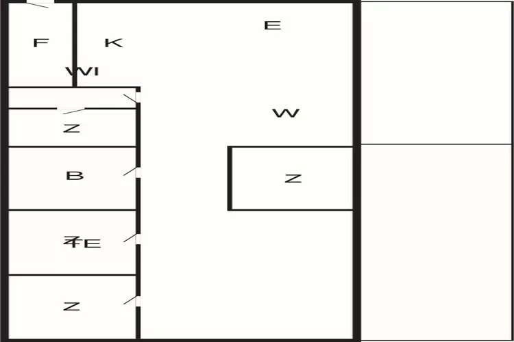 Maison de vacances pour 8 a Skjern-By Traum-Plan