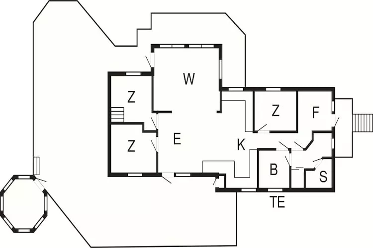 5 star holiday home in LYSEKIL-Floor plan